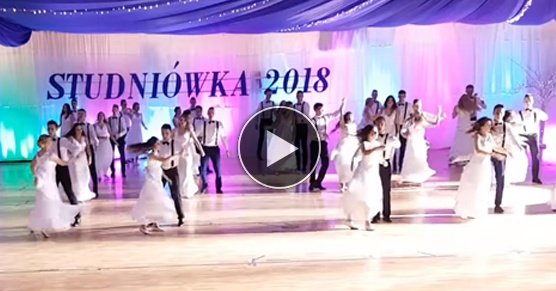 Ten film ze studniówki IV LO im. Stanisława Staszica w Białej Podlaskiej podbija internet