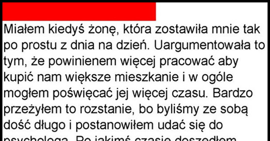 Ważna lekcja życia od pewnego szczęśliwego mężczyzny
