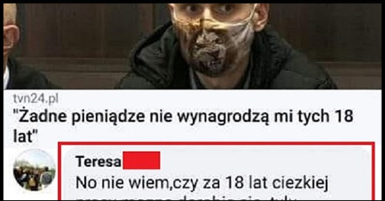 Co trzeba mieć w głowie, by napisać taki komentarz?!