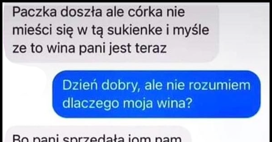 Paczka doszła, ale małym problemem 