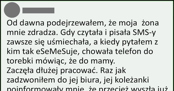 Zdradzająca żona i urocza zemsta męża 