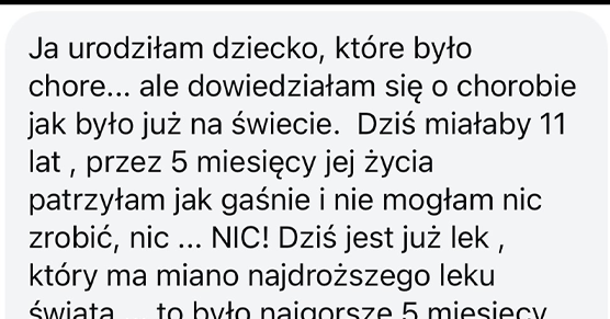 Najważniejsze, że dziecko się urodziło...